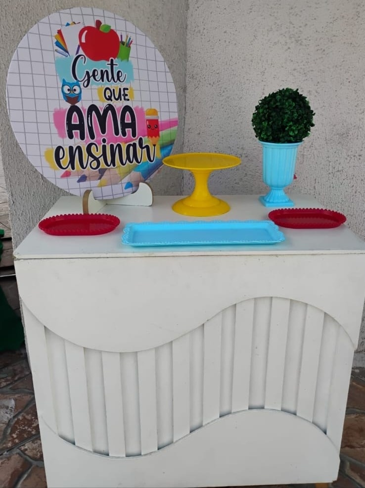 Kit Acessórios Gente Que Ama Ensinar - big festas pimentinha