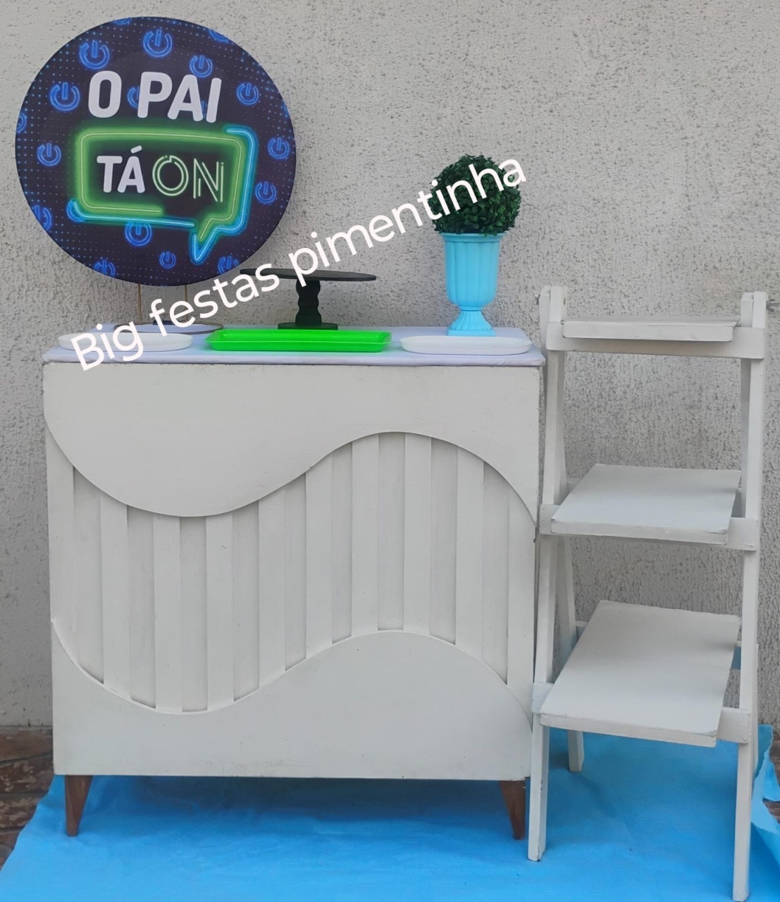 Kit Acessórios O Pai Tá On - big festas pimentinha
