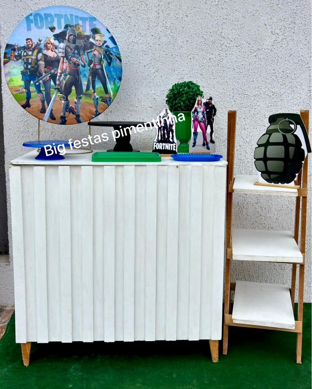 Kit Acessórios Fortnite - big festas pimentinha