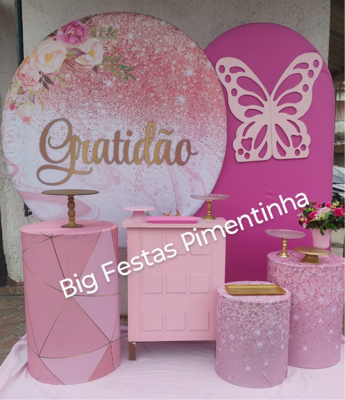 Kit Diamante Gratidão - big festas pimentinha