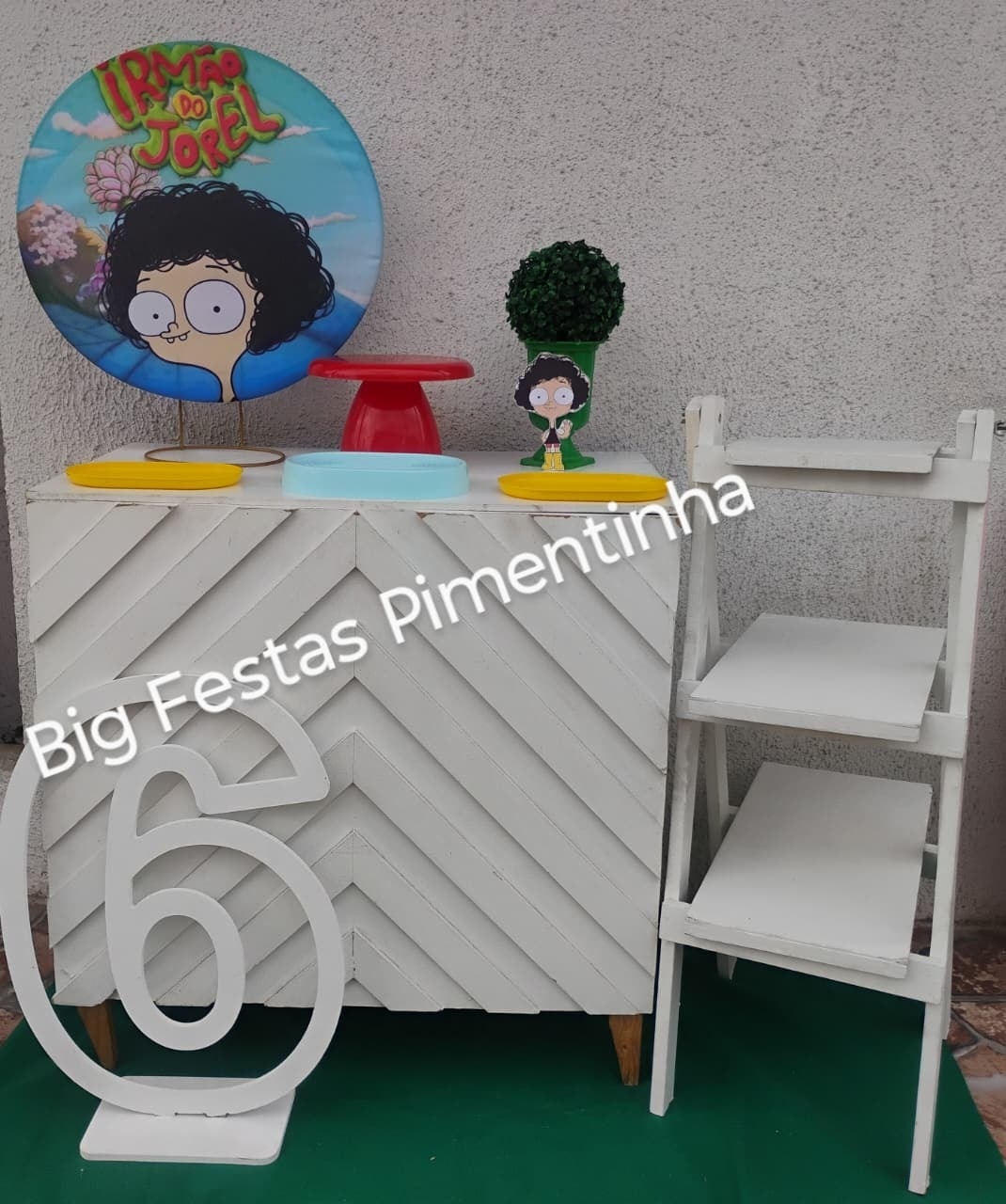 Kit Acessórios Irmao Do Jorel - big festas pimentinha