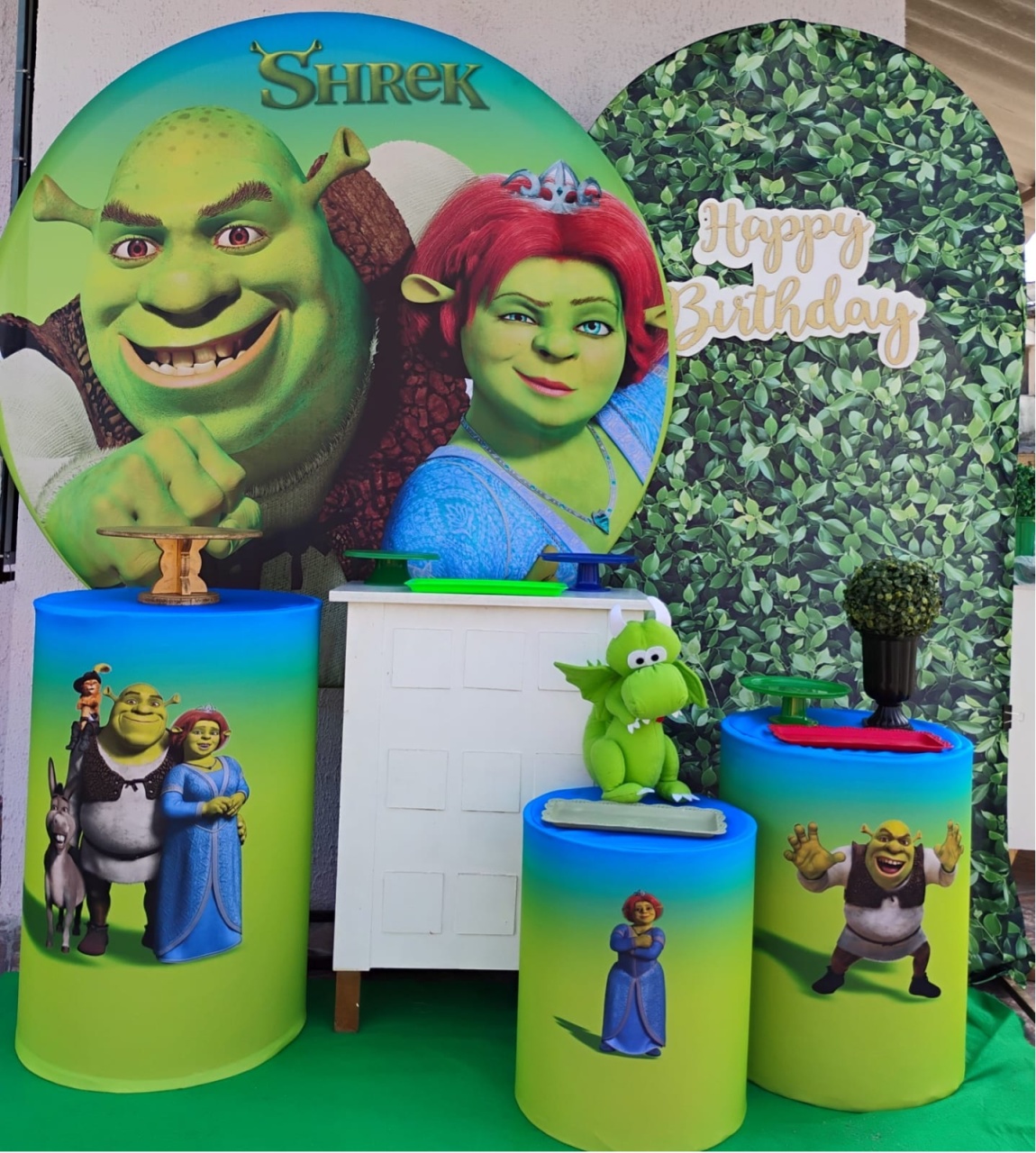 Kit Diamante Shrek - big festas pimentinha