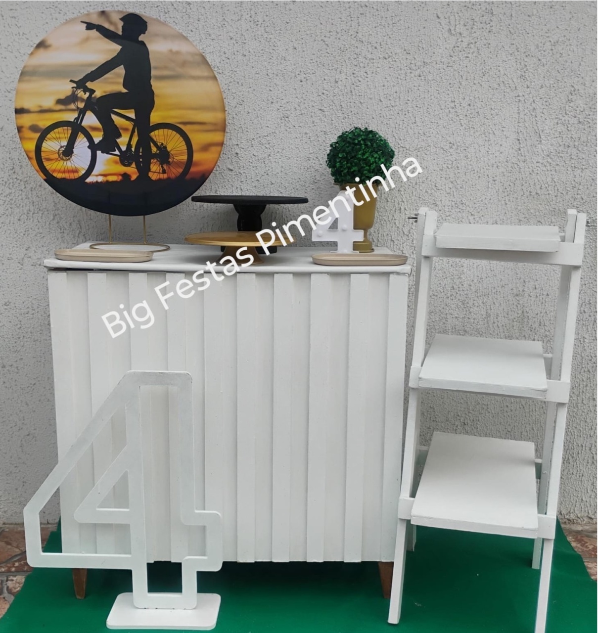 Kit Acessório Bike - big festas pimentinha