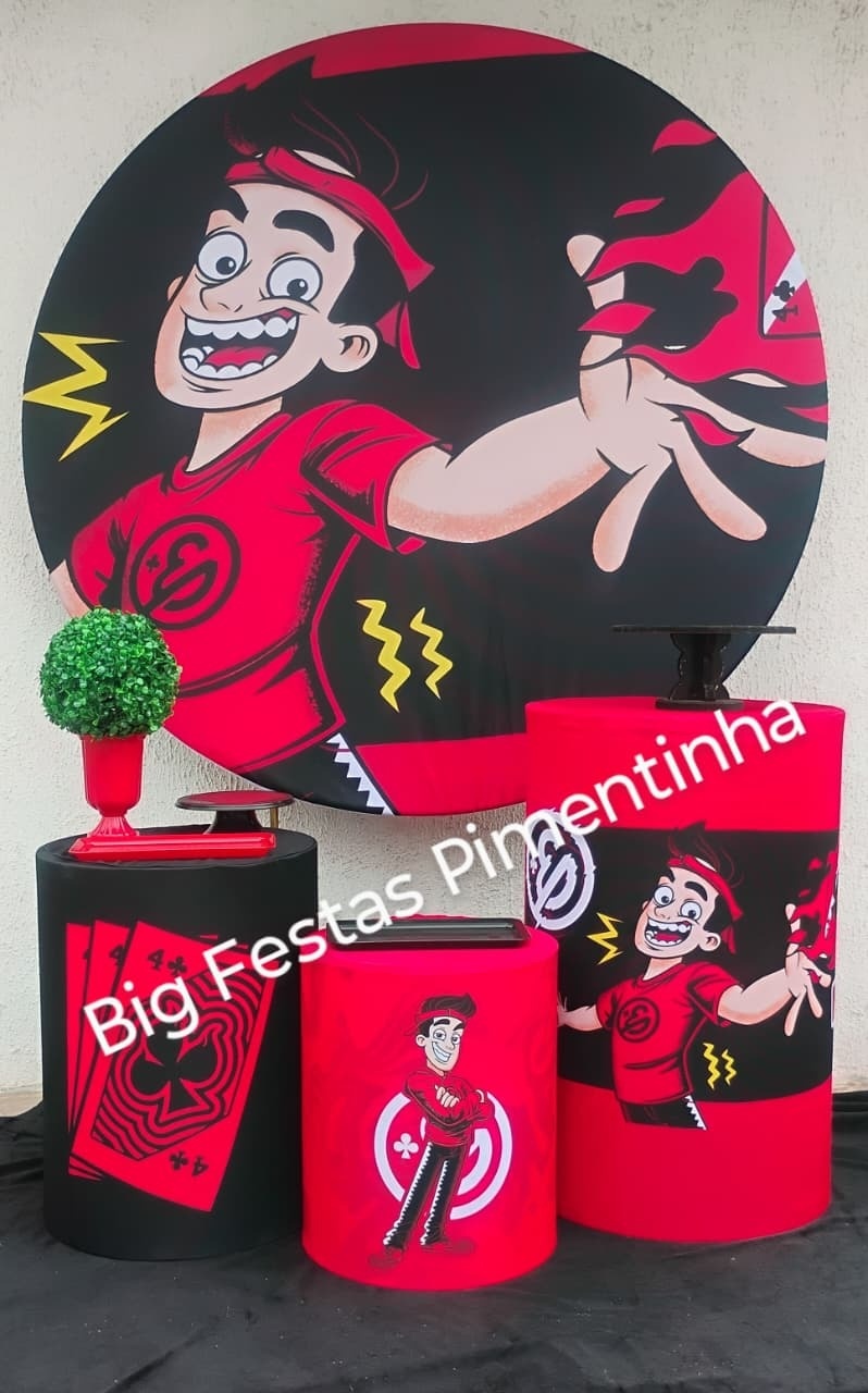 Kit Prata Enaldinho  - big festas pimentinha