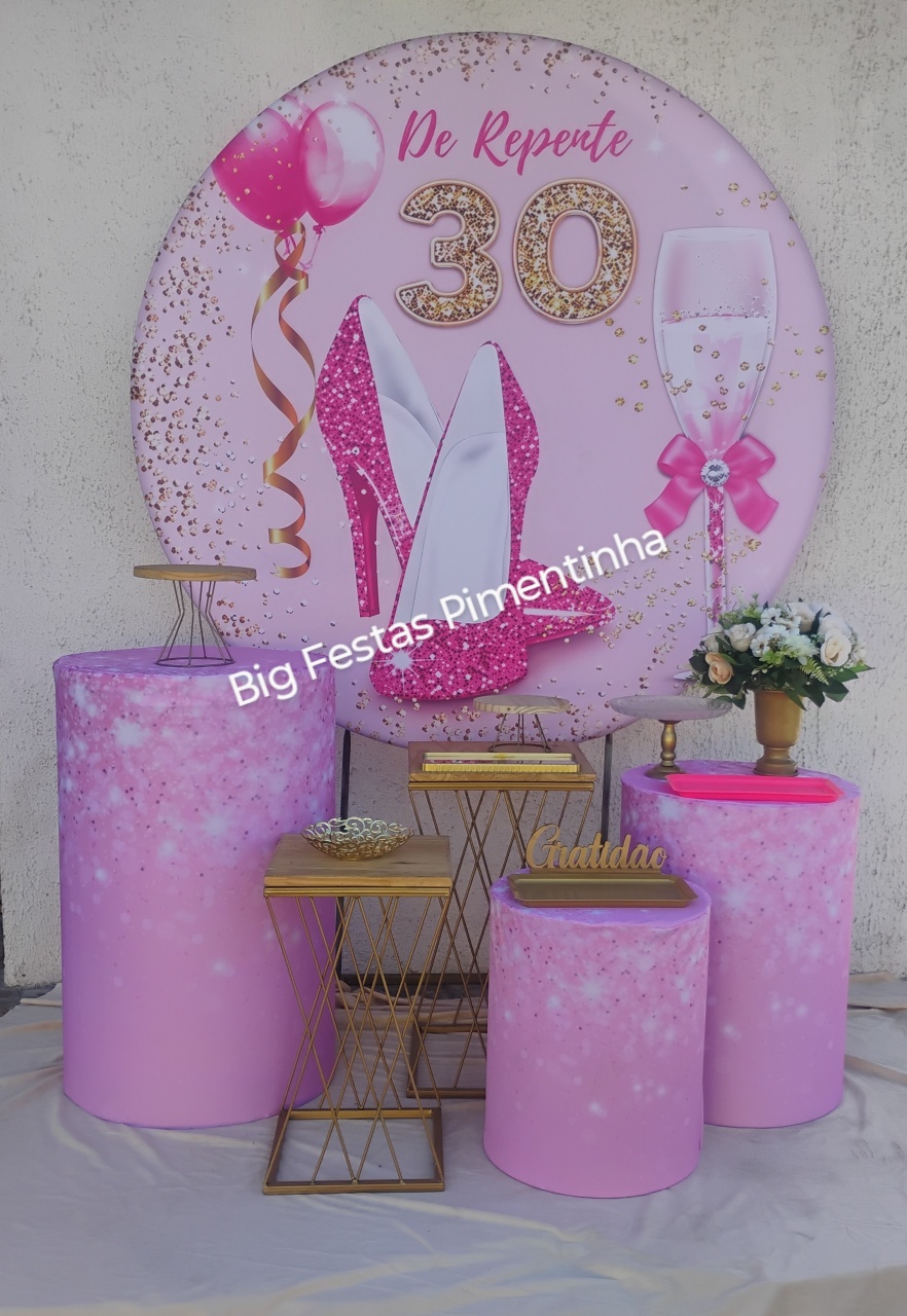 Kit Ouro Derrepente Rosa 1 - big festas pimentinha