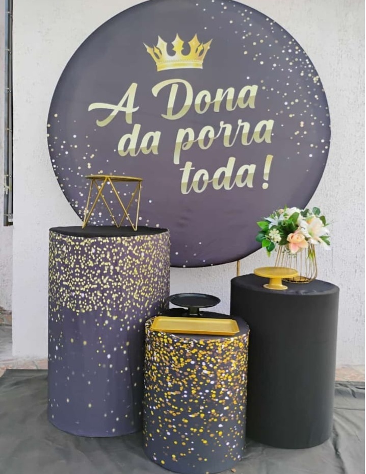 Kit Prata A Dona da Porra Toda - big festas pimentinha