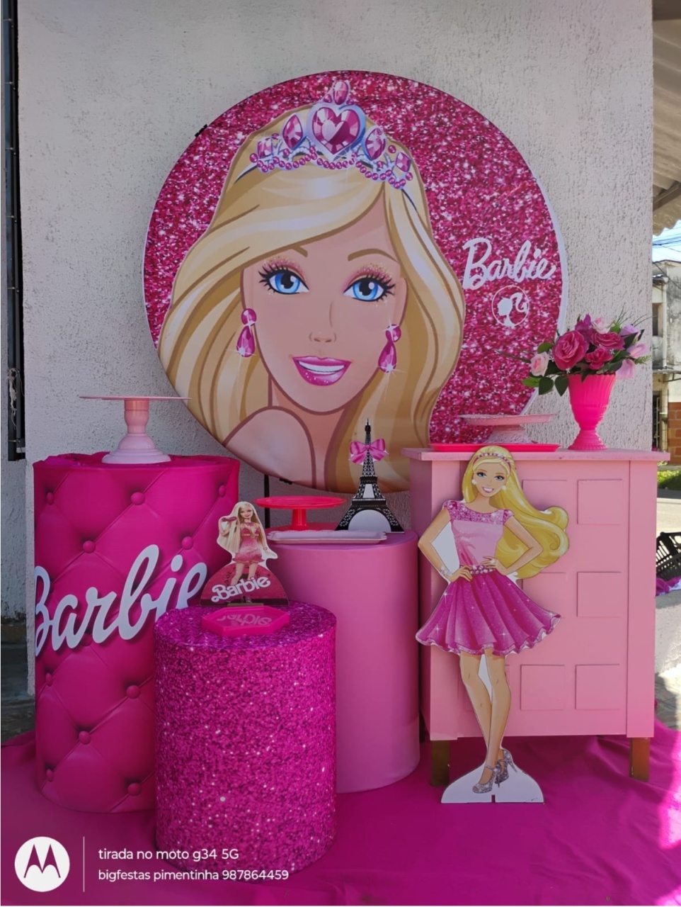 Kit Ouro Barbie - big festas pimentinha