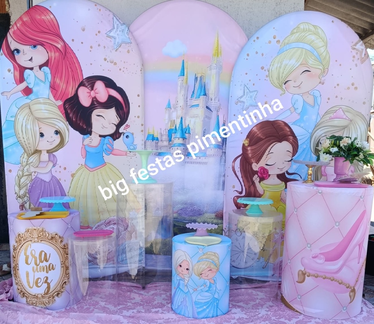 Kit Princesas Composição Tri Master - big festas pimentinha