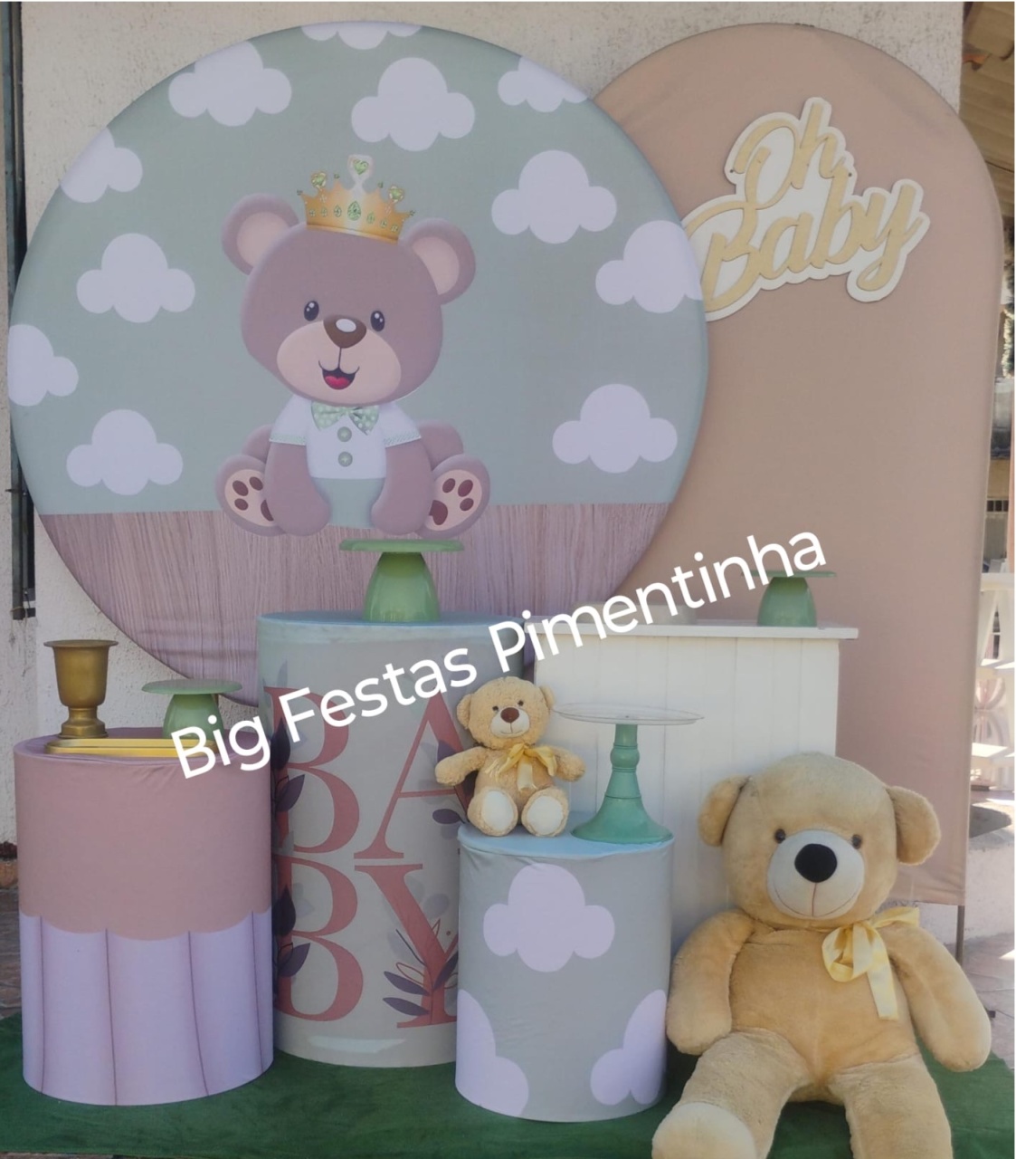 Kit Diamante Chá de Bebê On - big festas pimentinha