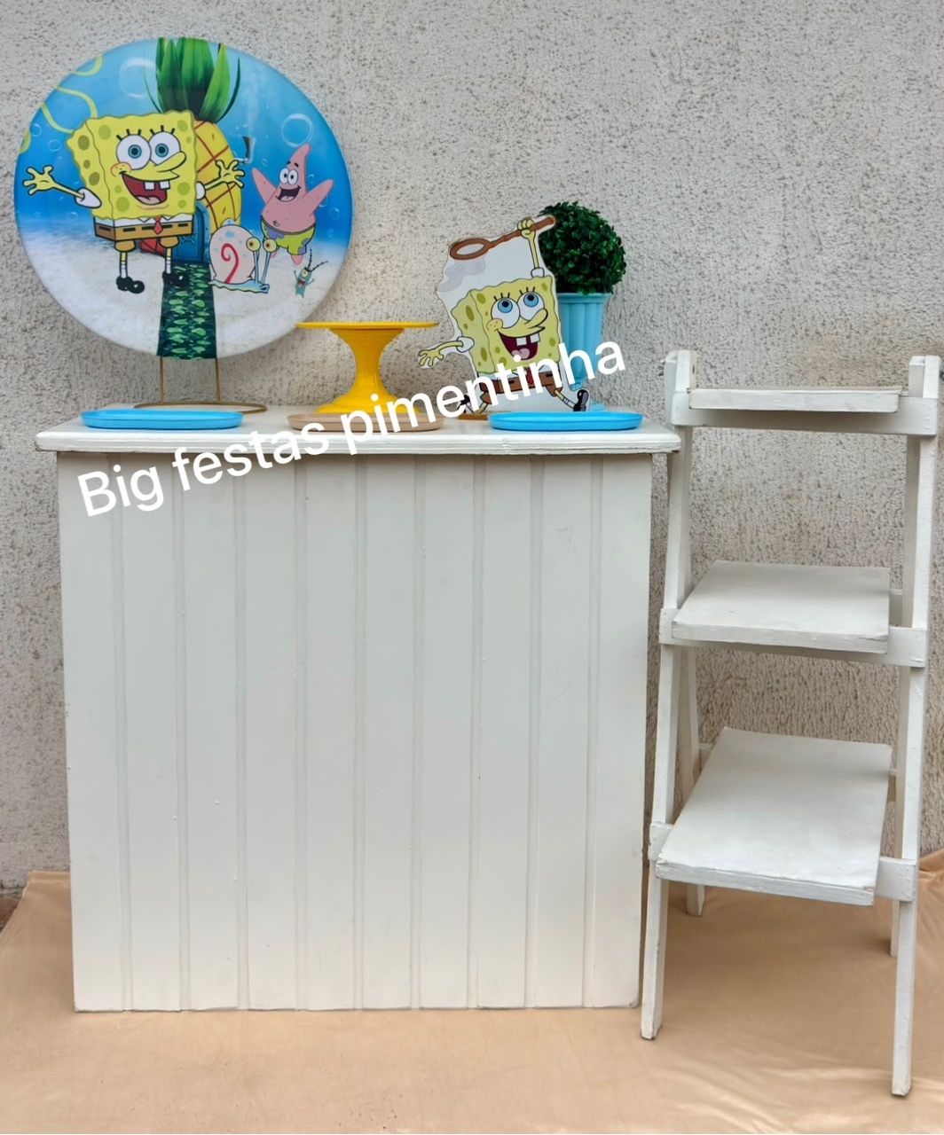 Kit Acessórios Bob Esponja - big festas pimentinha