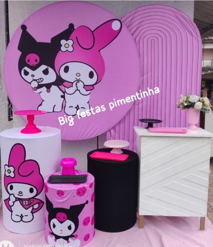 Kit Diamante Hello Kid Komani - big festas pimentinha