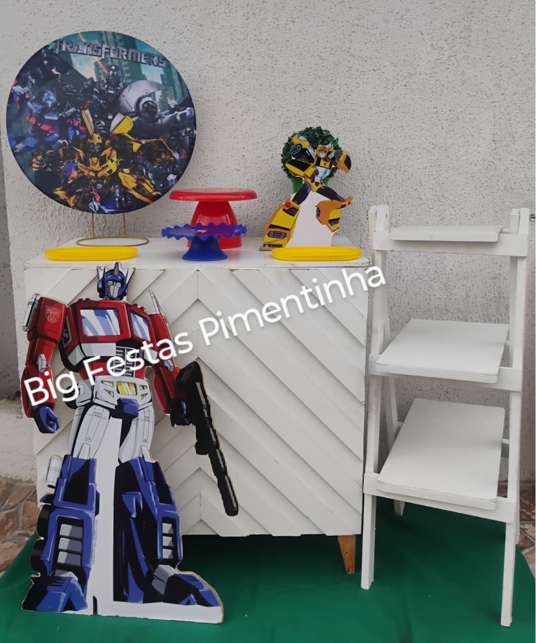 Kit Acessórios Transformers - big festas pimentinha