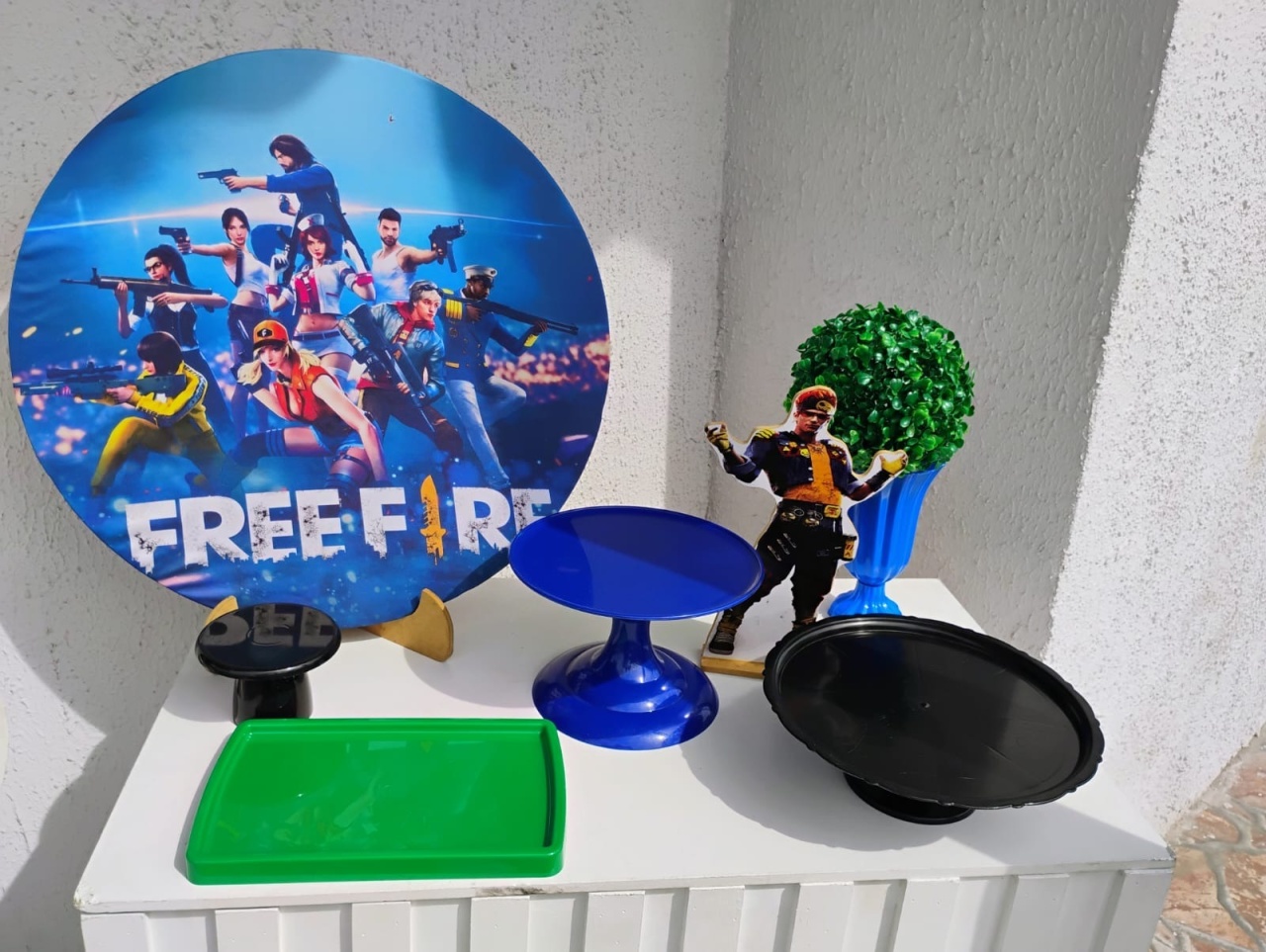 Kit Acessórios Free Fire 2 - big festas pimentinha