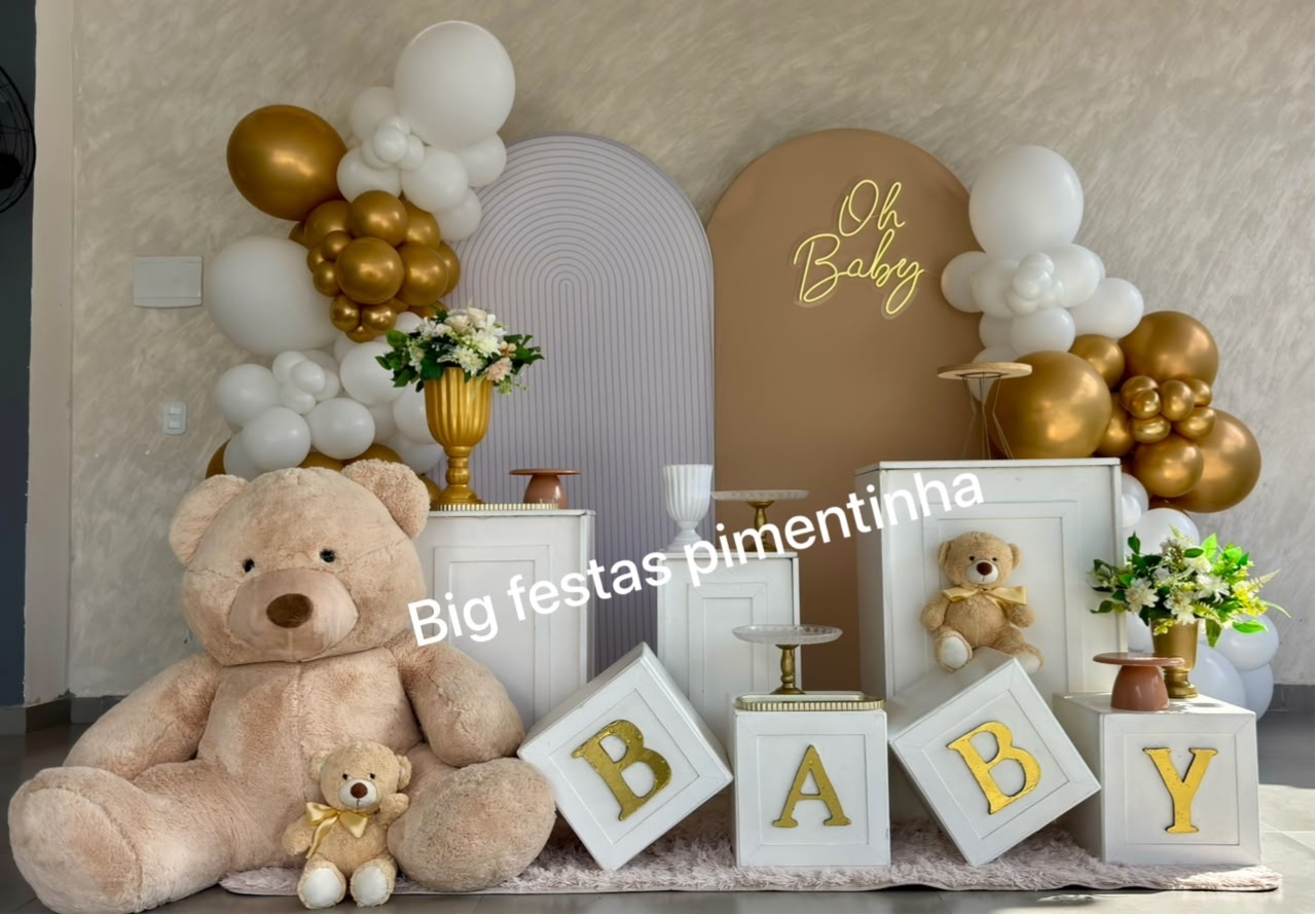 Decoração Cha Revelação 2 - big festas pimentinha
