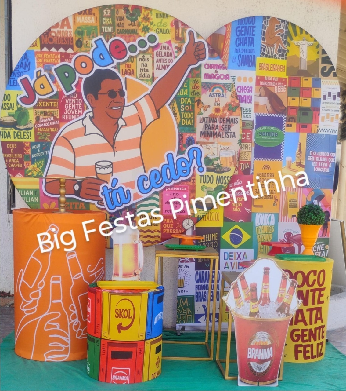 Kit Diamante Zeca Pagodinho - big festas pimentinha