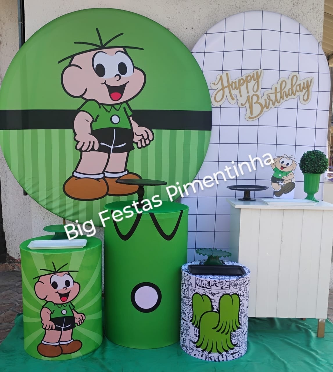 Kit Diamante Cebolinha - big festas pimentinha