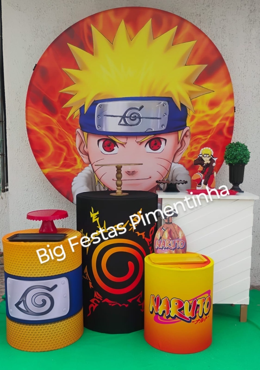Kit Ouro Naruto 2  - big festas pimentinha
