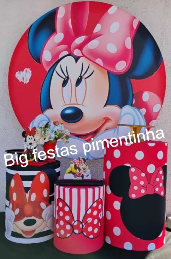 Kit Prata Minnie 1 - big festas pimentinha