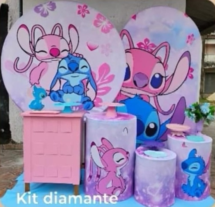 Kit Diamante Stitch E Engel 5 - big festas pimentinha