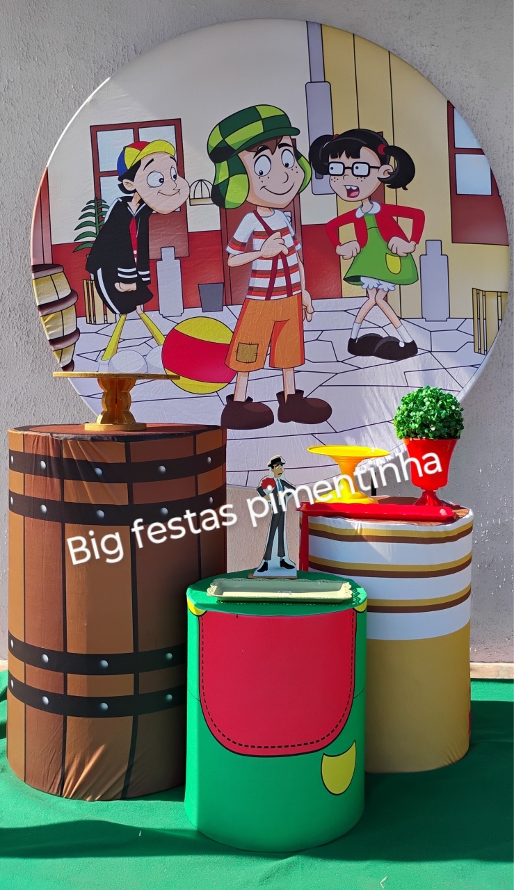 Kit Prata Turma Do Chaves 2 - big festas pimentinha