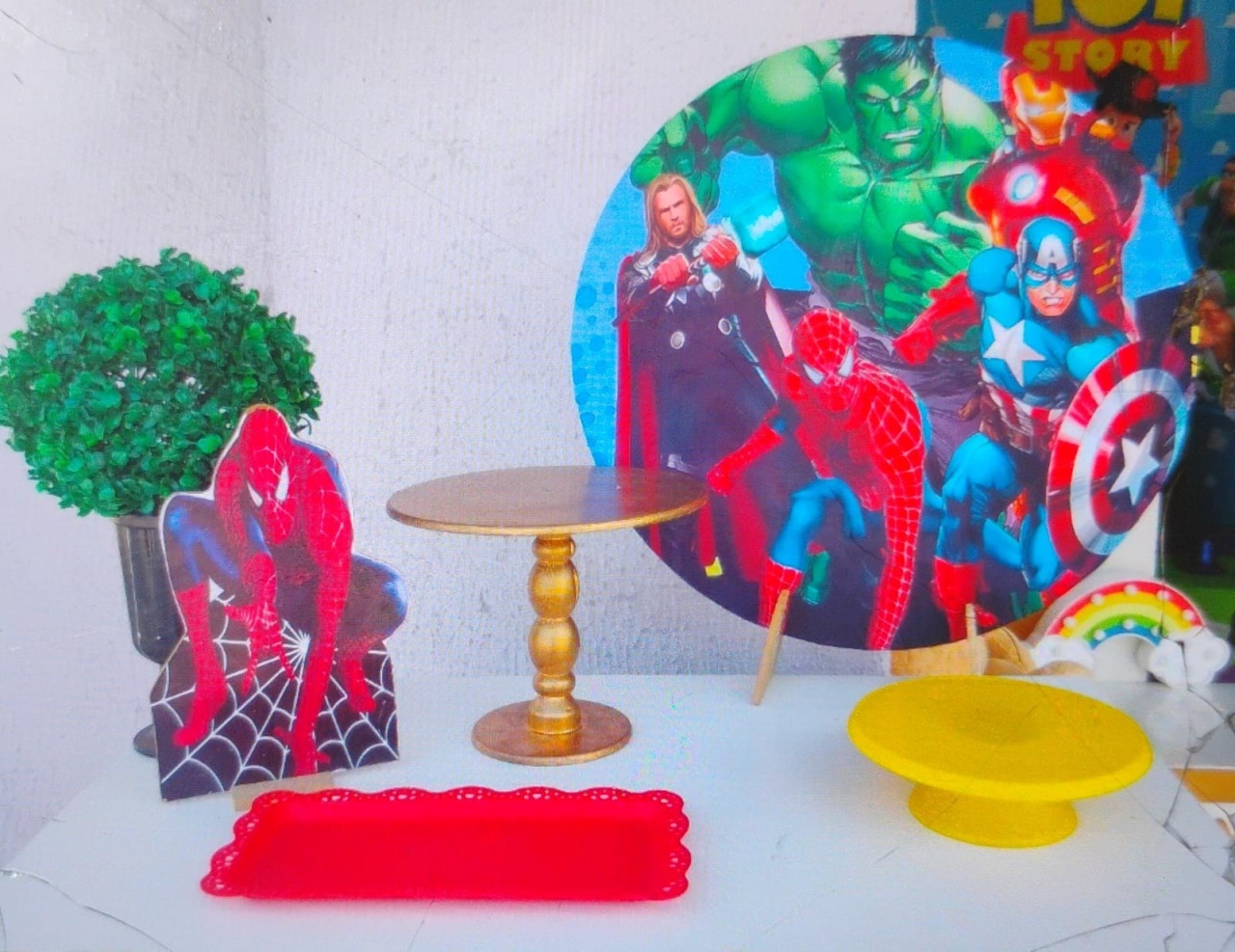 Kit Acessórios Vingadores Adulto - big festas pimentinha