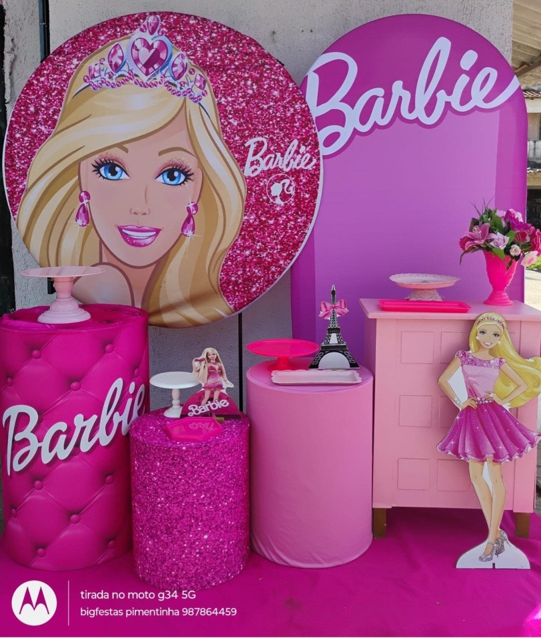 Kit Diamante Barbie - big festas pimentinha