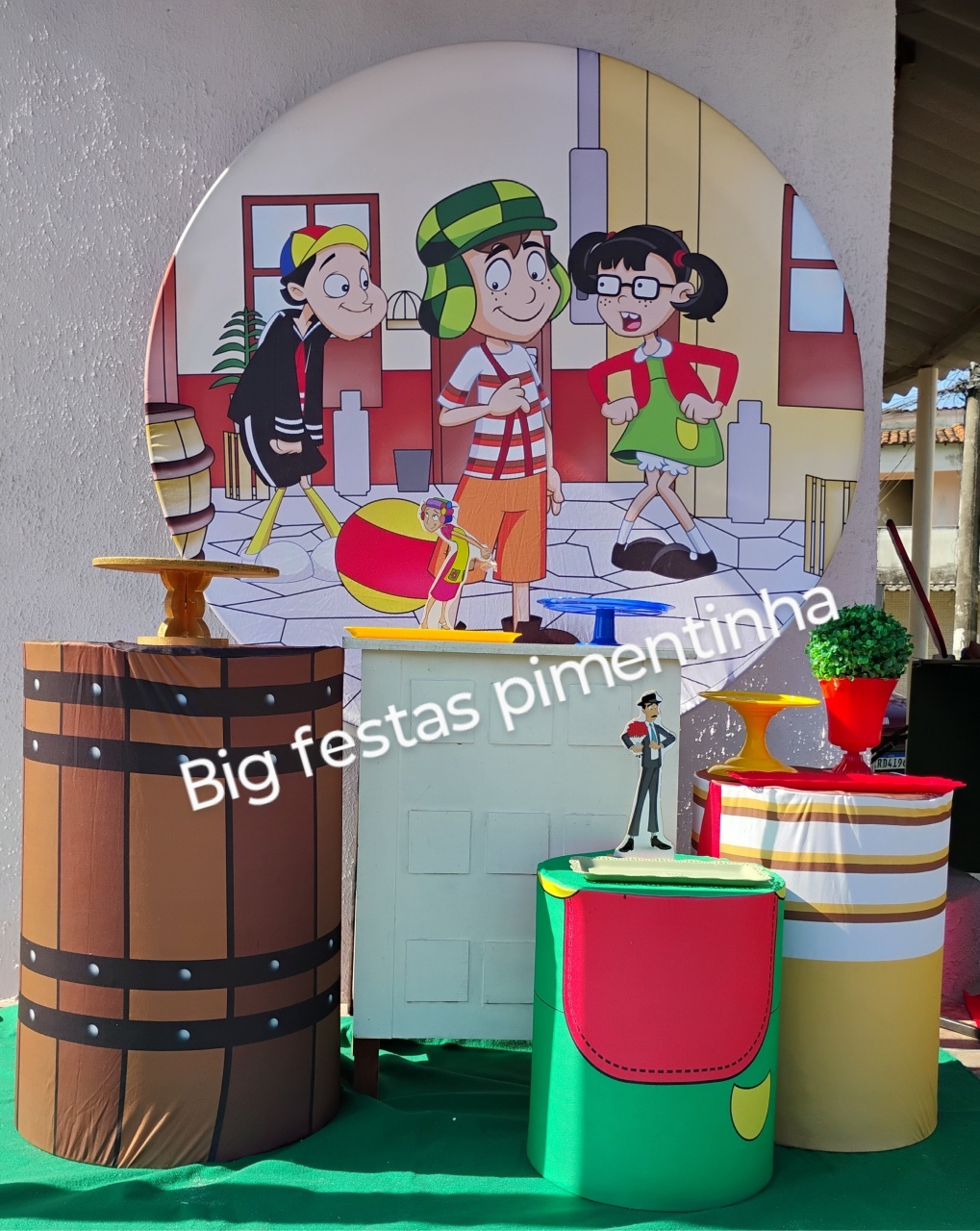 Kit Ouro Turma Do Chaves 2 - big festas pimentinha