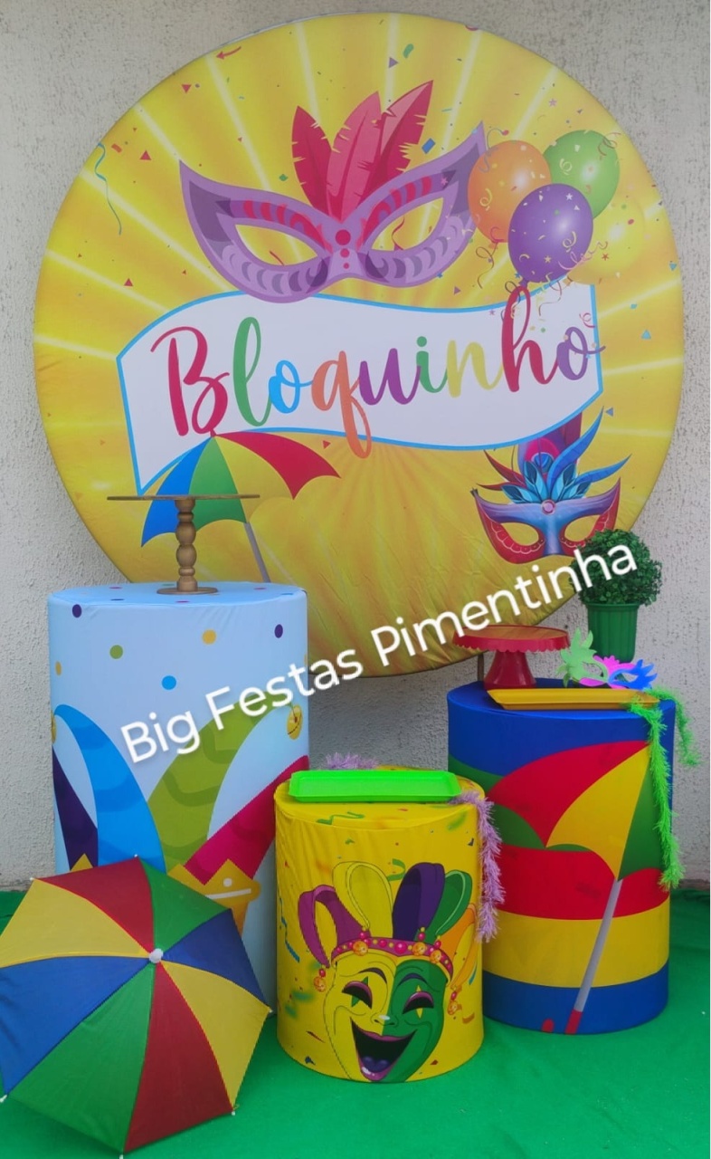 Kit Prata Carnaval  - big festas pimentinha