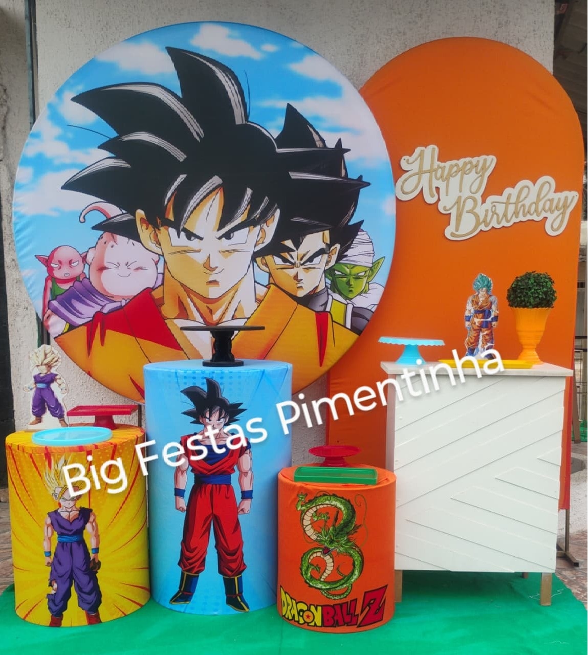 Kit Diamante Dragon Ball Z 2 - big festas pimentinha