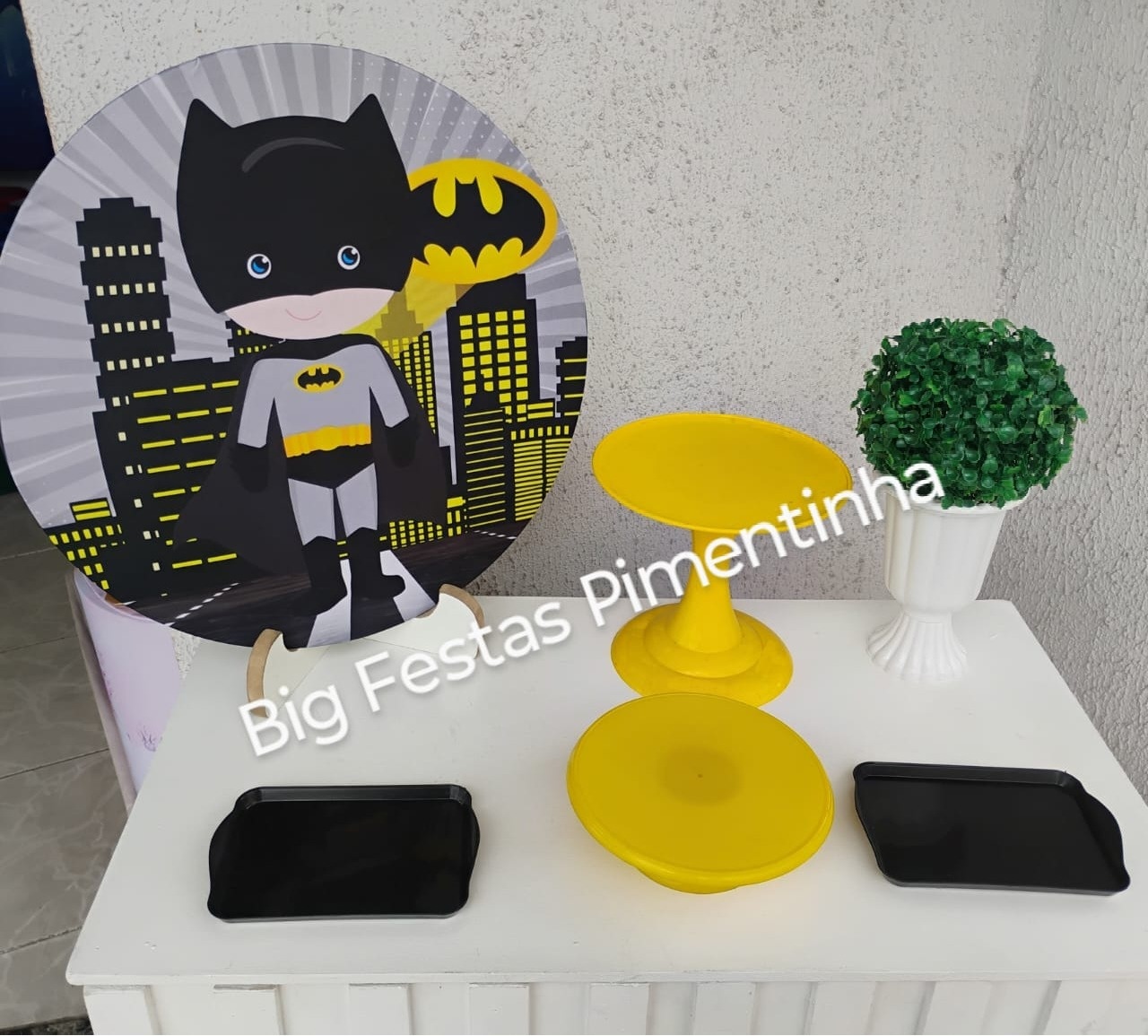 Kit Acessórios Batman - big festas pimentinha