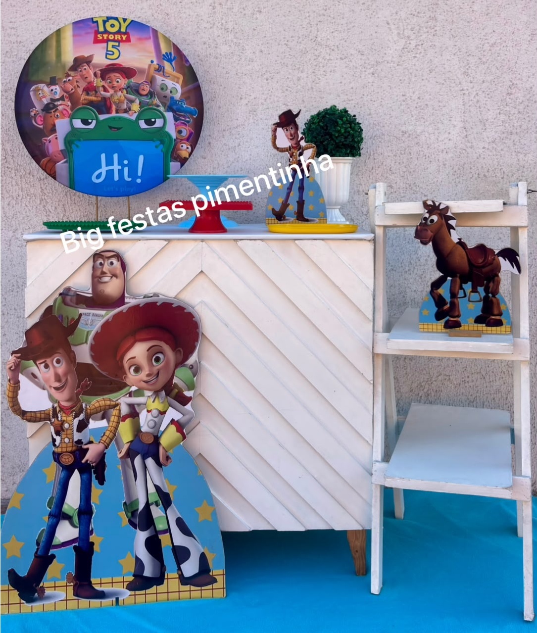 Kit Acessórios Toy Story 1 - big festas pimentinha