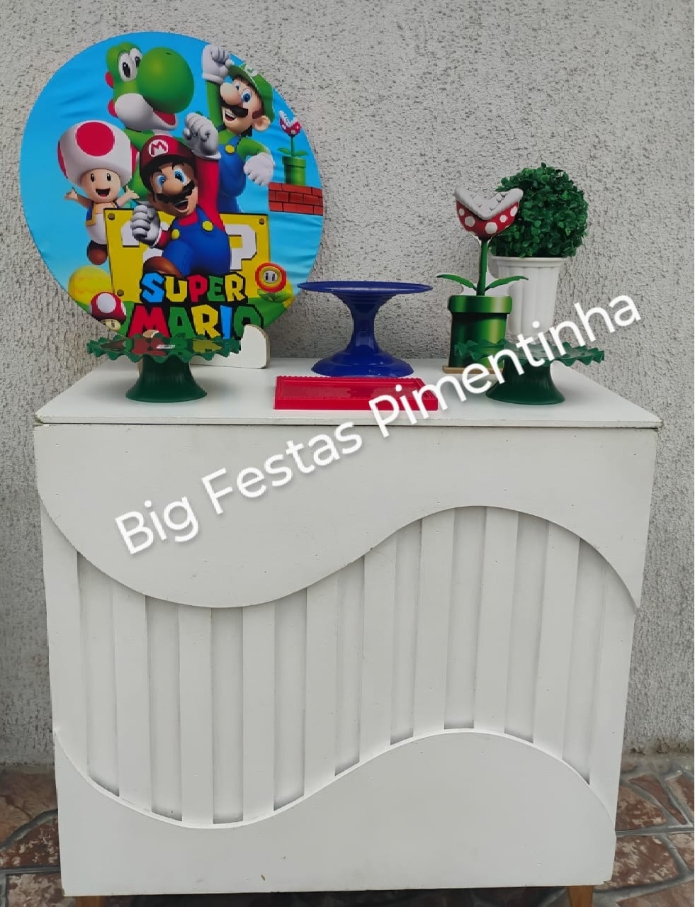 Kit Acessórios Super Mario - big festas pimentinha