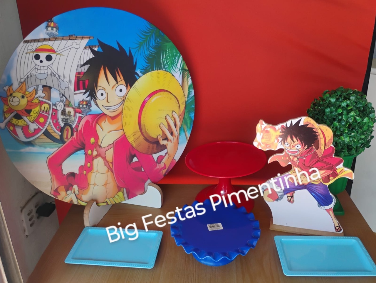 Kit Acessórios One Pierce 1 - big festas pimentinha