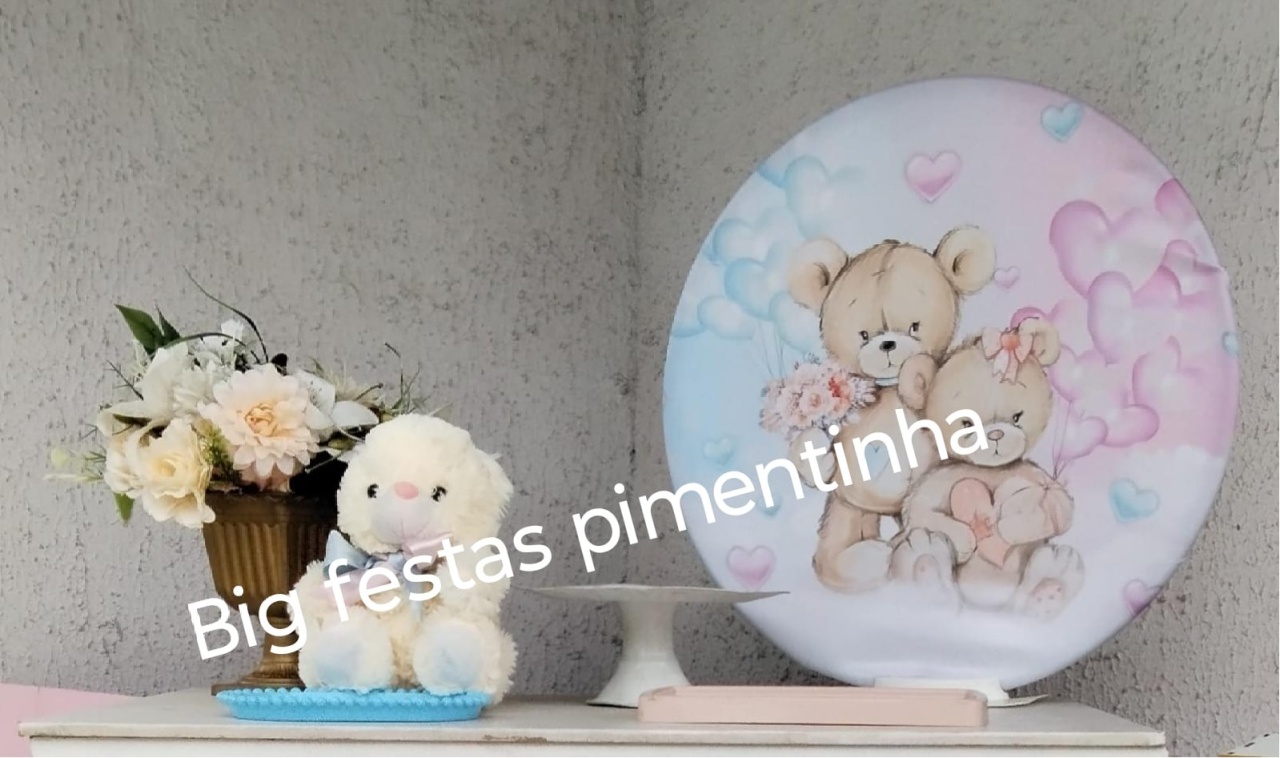 Kit Acessórios Cha Revelação - big festas pimentinha