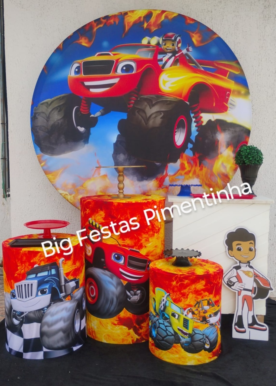 Kit Ouro  Carrinho Truck - big festas pimentinha