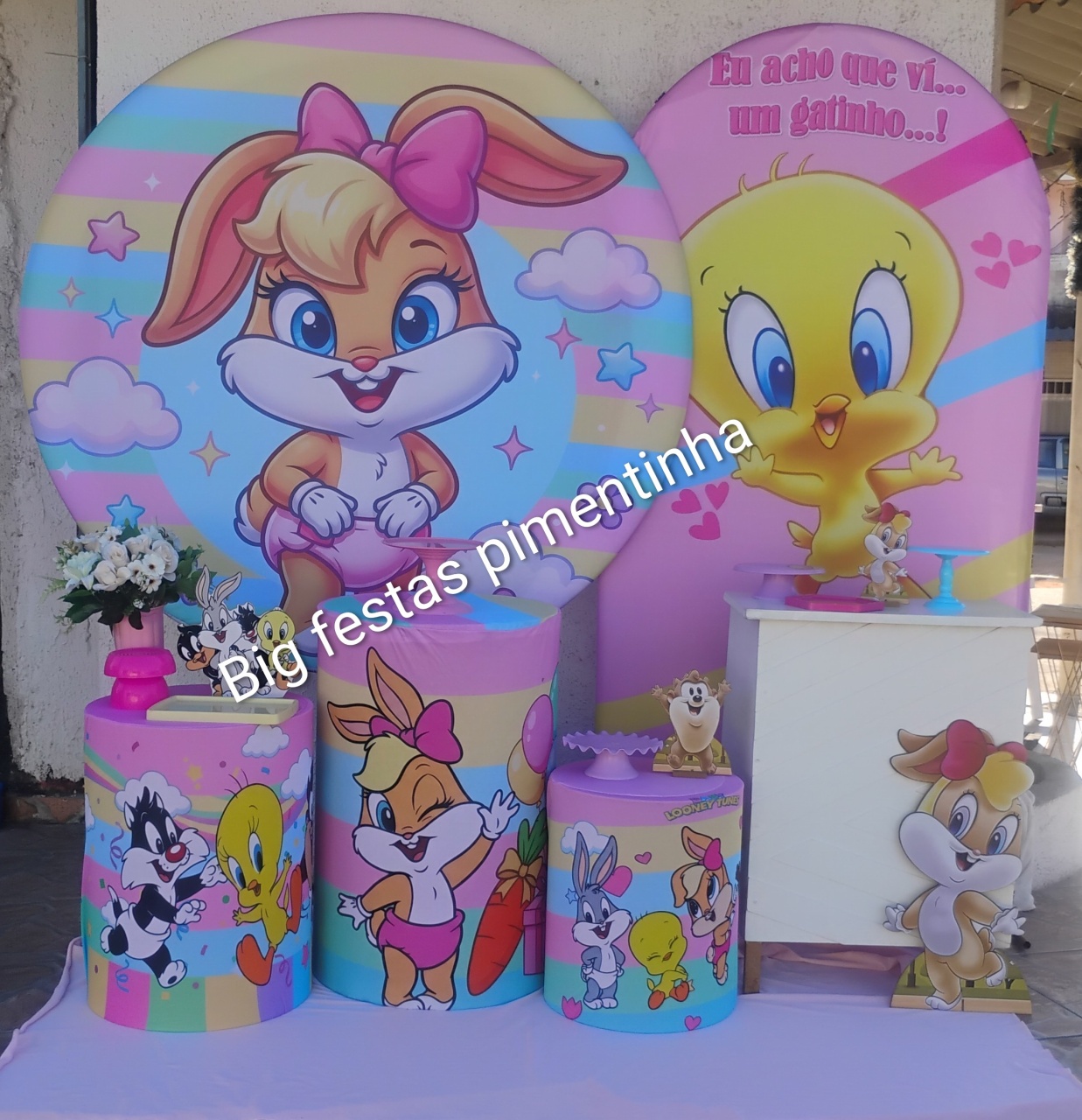 Kit Diamante Baby Lonney Tunnes 2 - big festas pimentinha