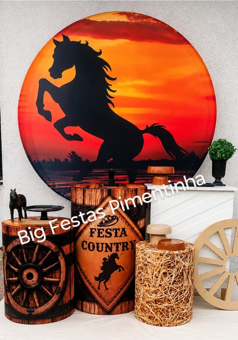 Kit Ouro Cavalo Novo - big festas pimentinha