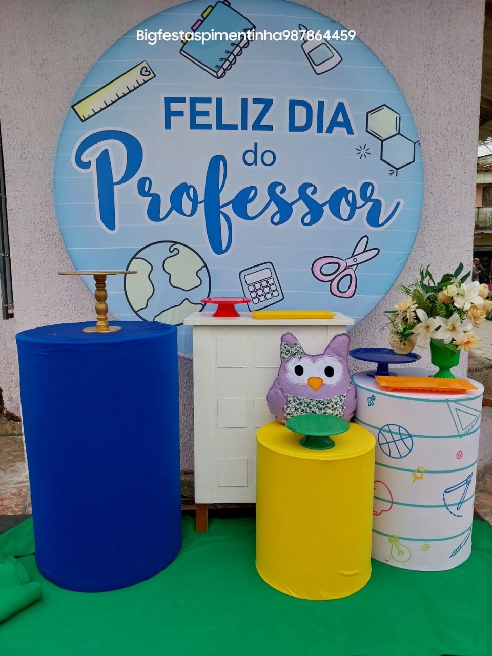 Kit Ouro Feliz Dia dos Professores - big festas pimentinha