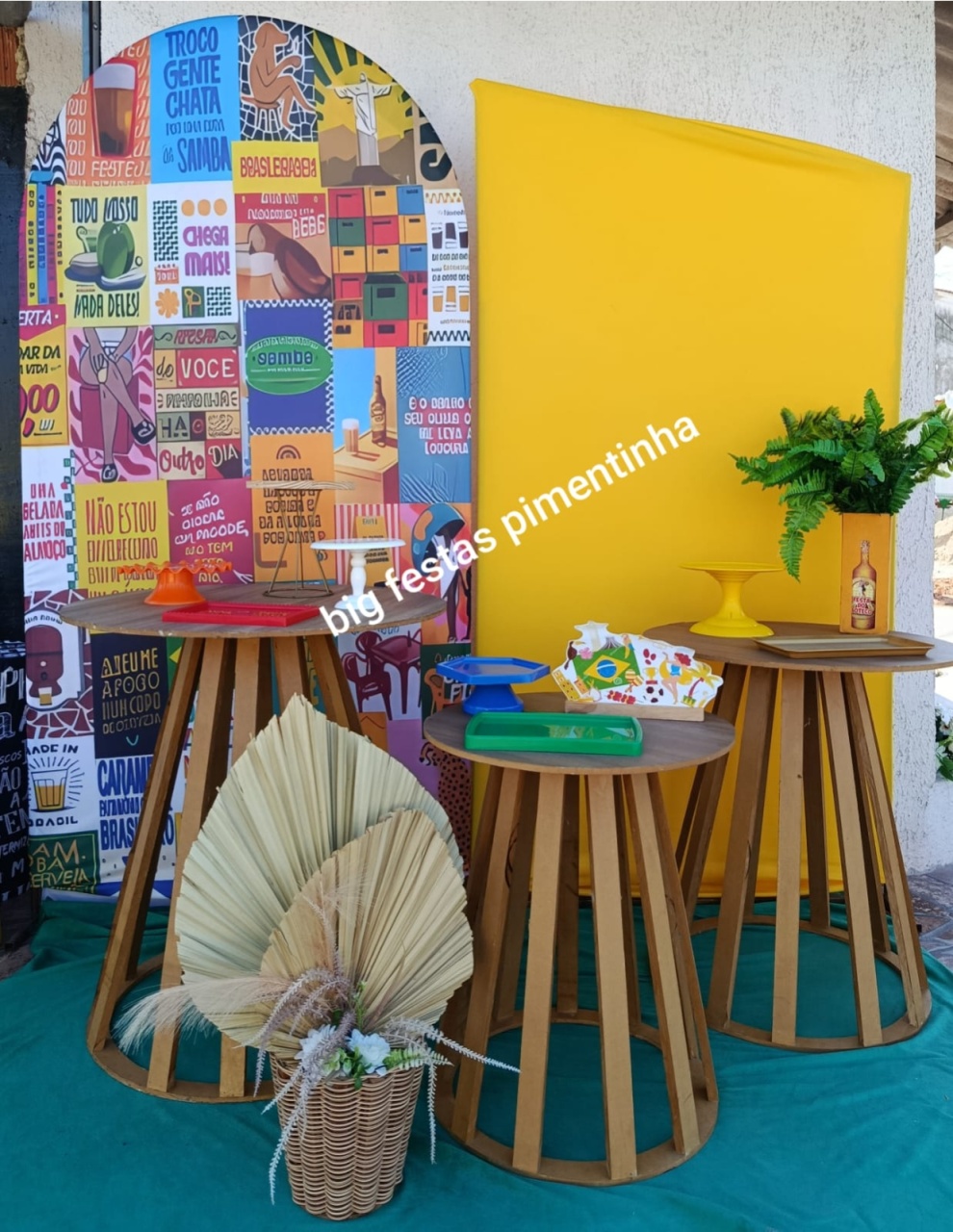 Kit Composição Brasilidade 3 - big festas pimentinha