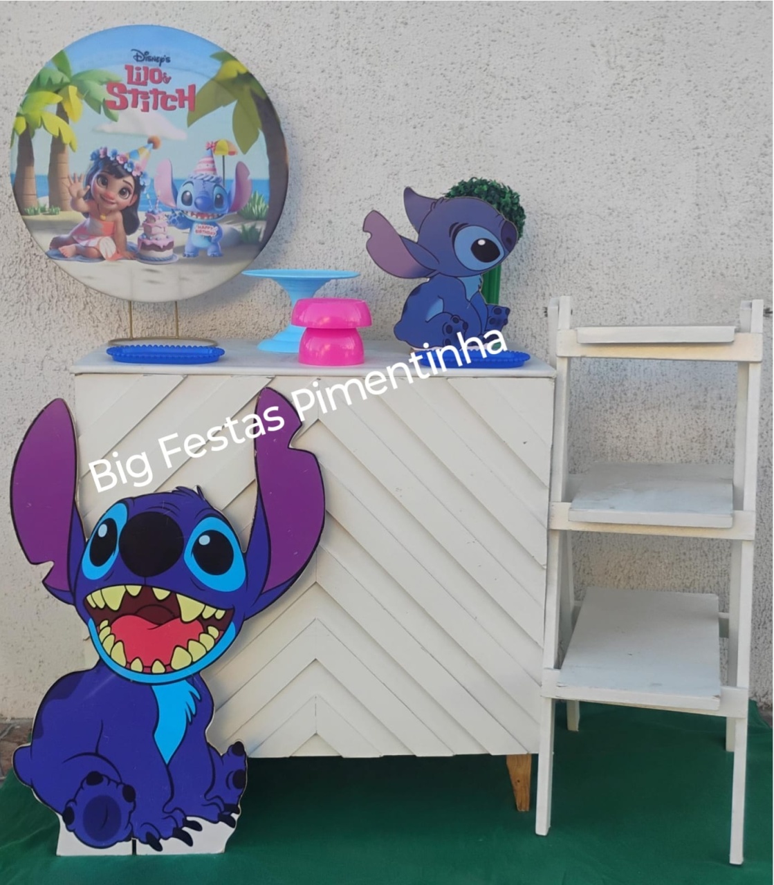 Kit Acessórios Stitch E Lilo - big festas pimentinha