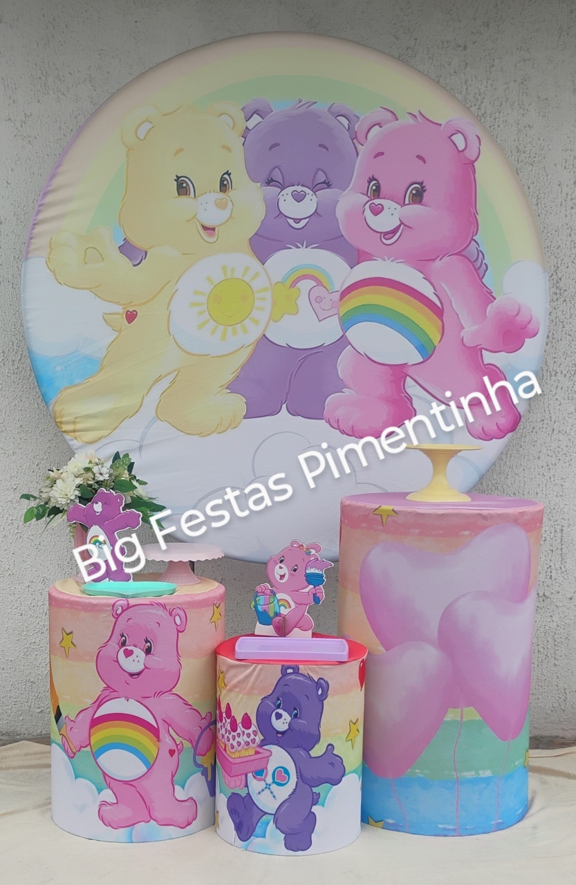 Kit Prata Ursinho Carinhosos 3 - big festas pimentinha