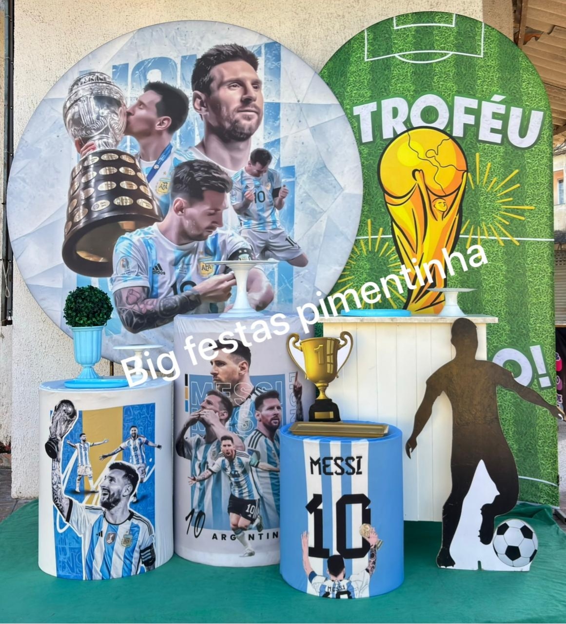 Kit Diamante Messi - big festas pimentinha