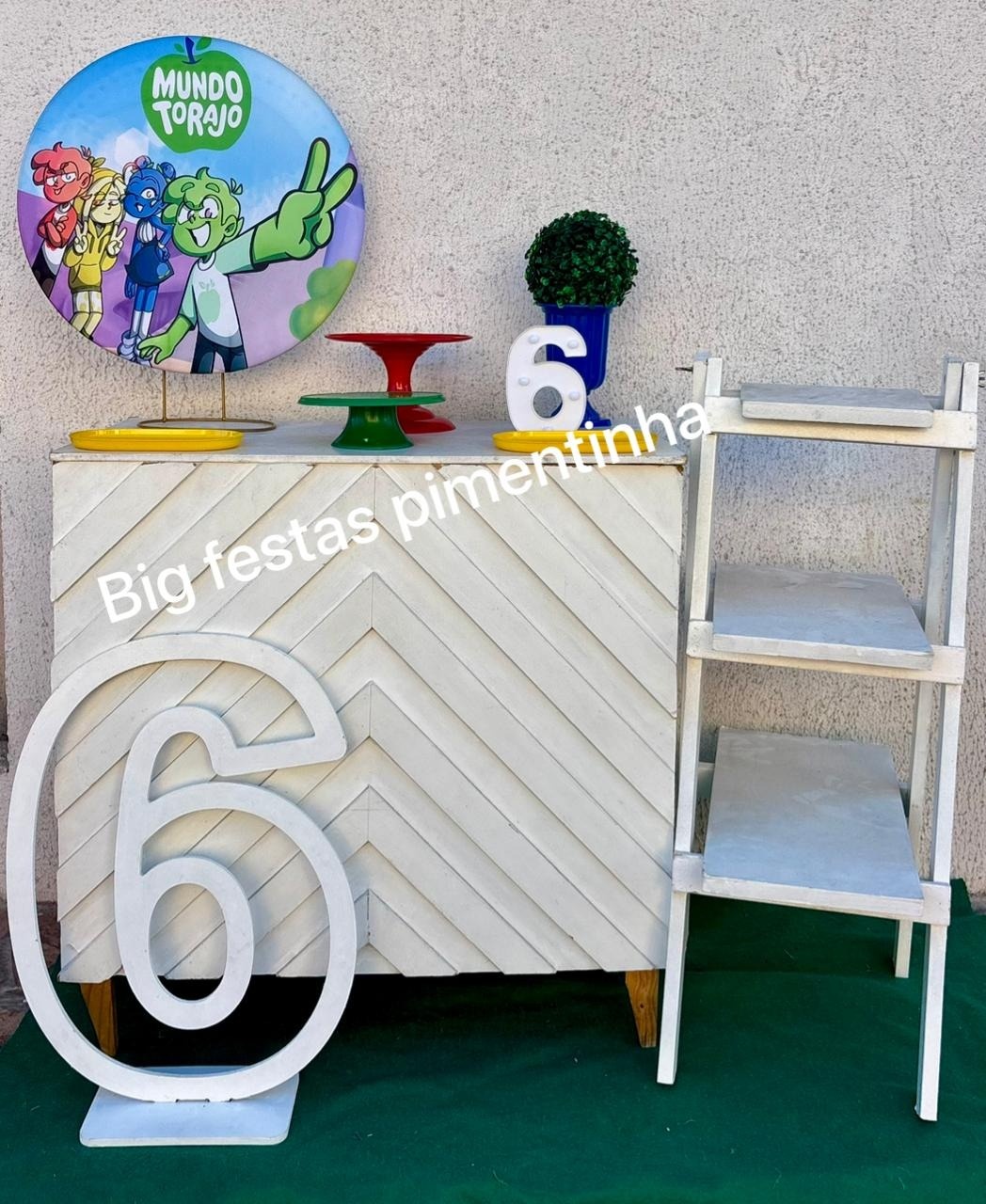 Kit Acessórios Torajo - big festas pimentinha