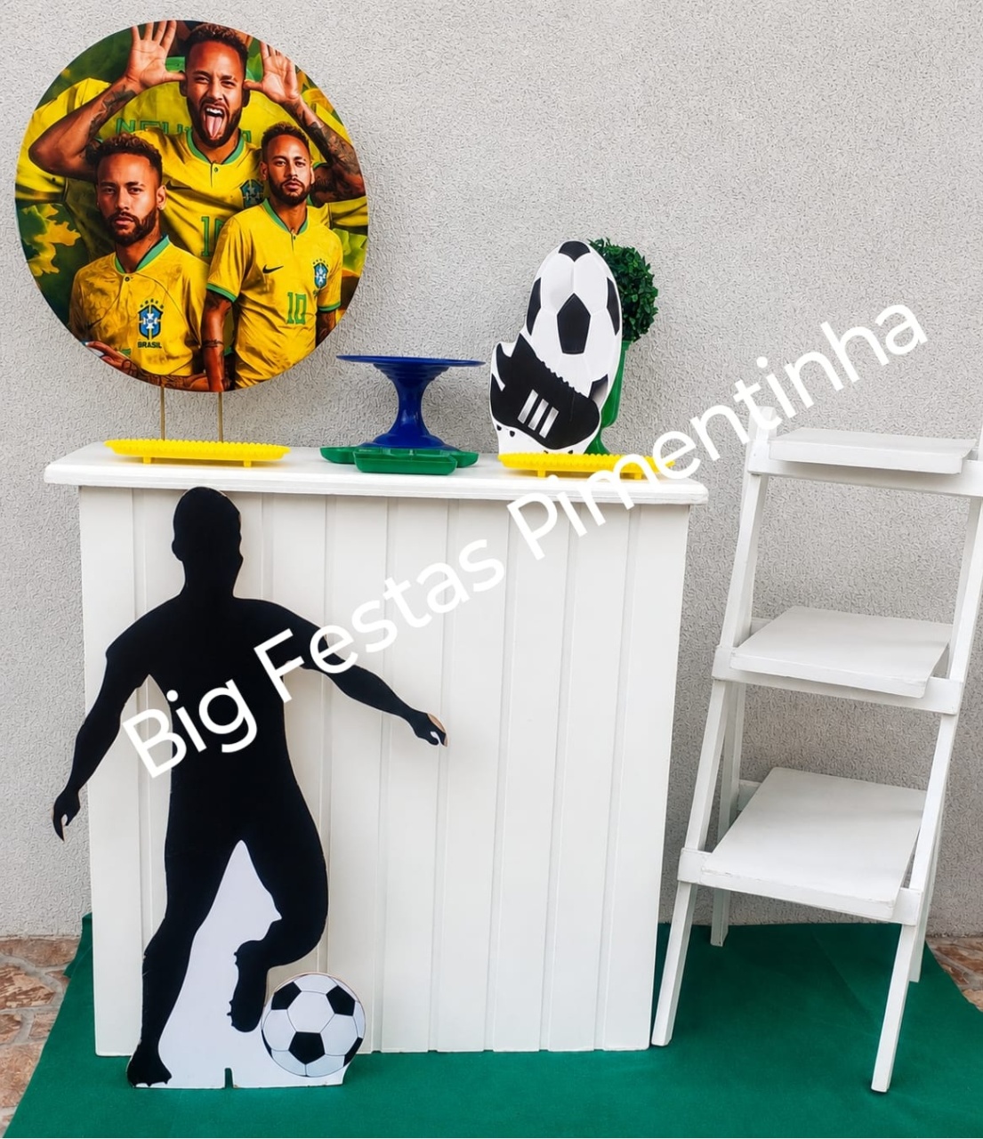 Kit Acessório Neymar Brasil - big festas pimentinha