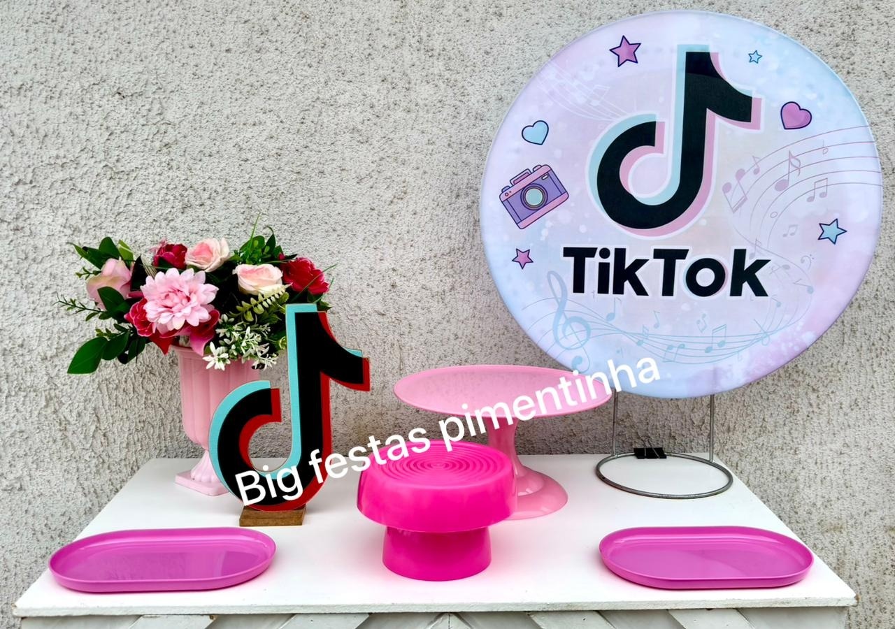 Kit Acessórios Tik Tok 1 - big festas pimentinha