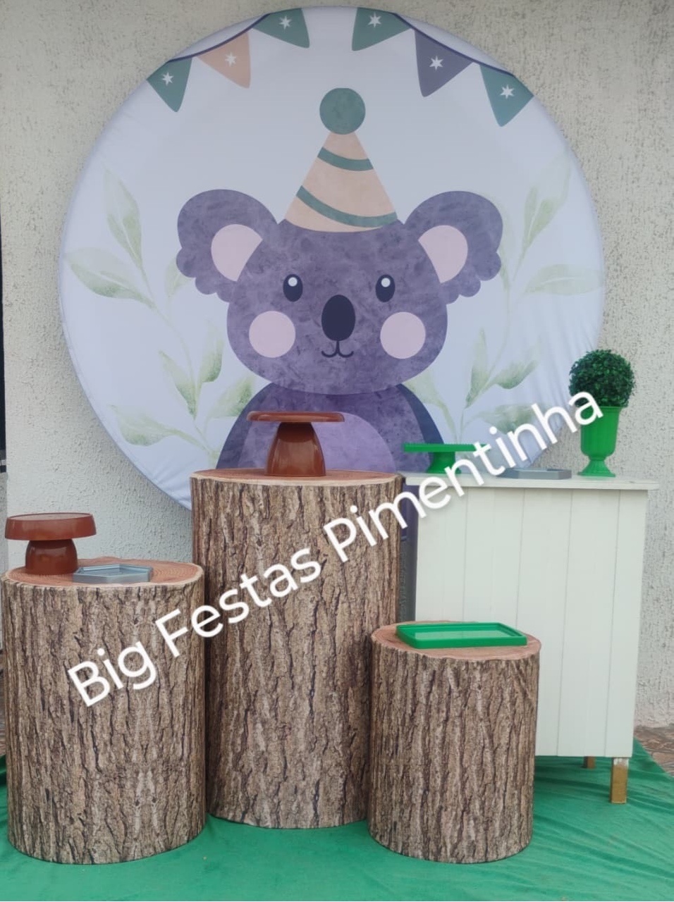 Kit Ouro Coala - big festas pimentinha
