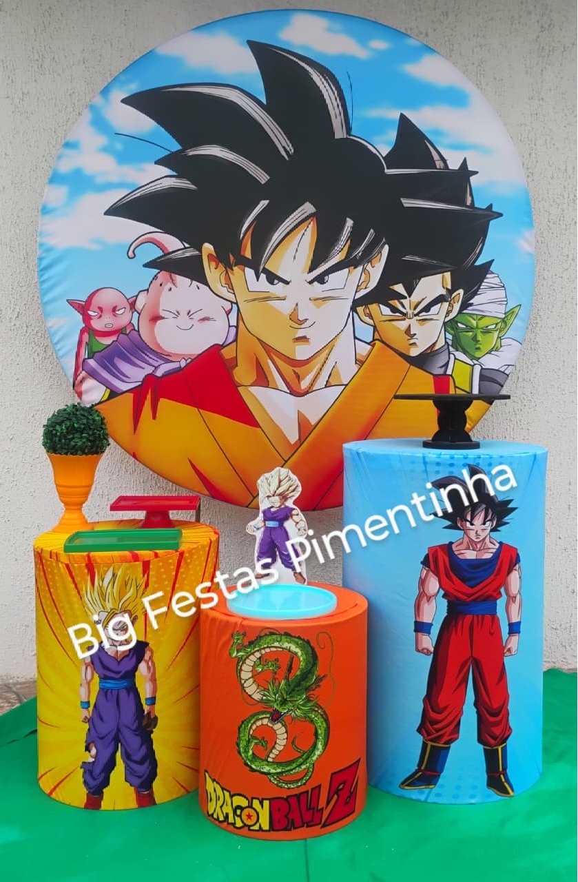 Kit Prata Dragon Ball Z  2 - big festas pimentinha