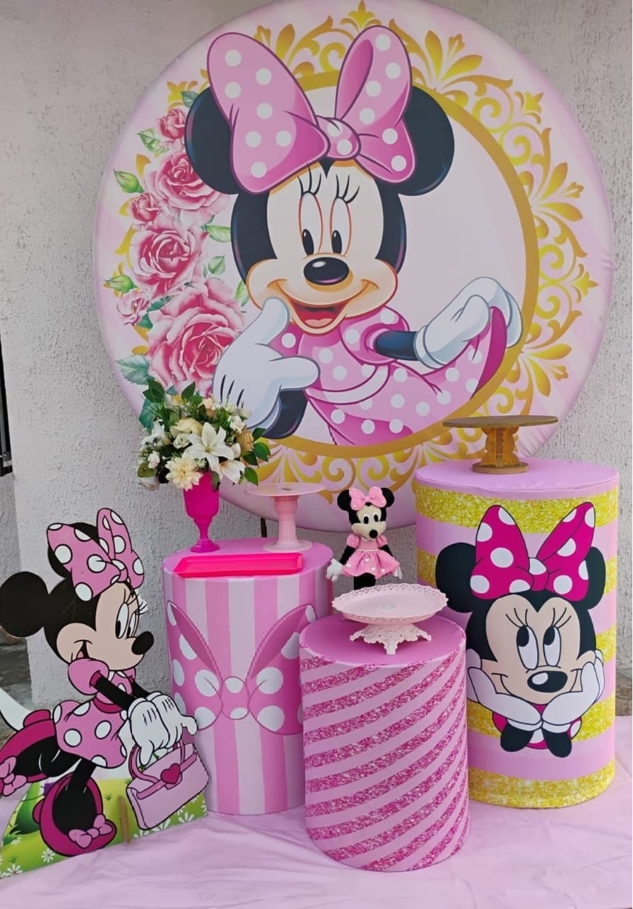 Kit Prata Minnie - big festas pimentinha