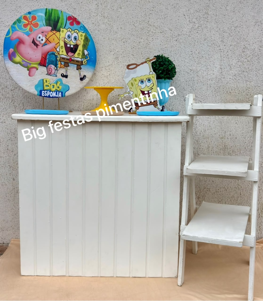 Kit Acessórios Bob Esponja 1 - big festas pimentinha