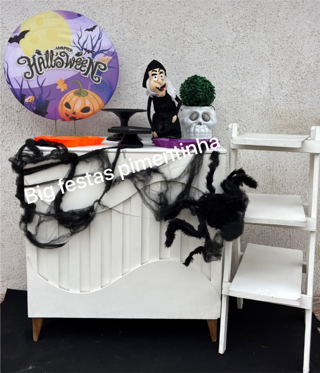 Kit Acessório Halloween Bruxinha - big festas pimentinha